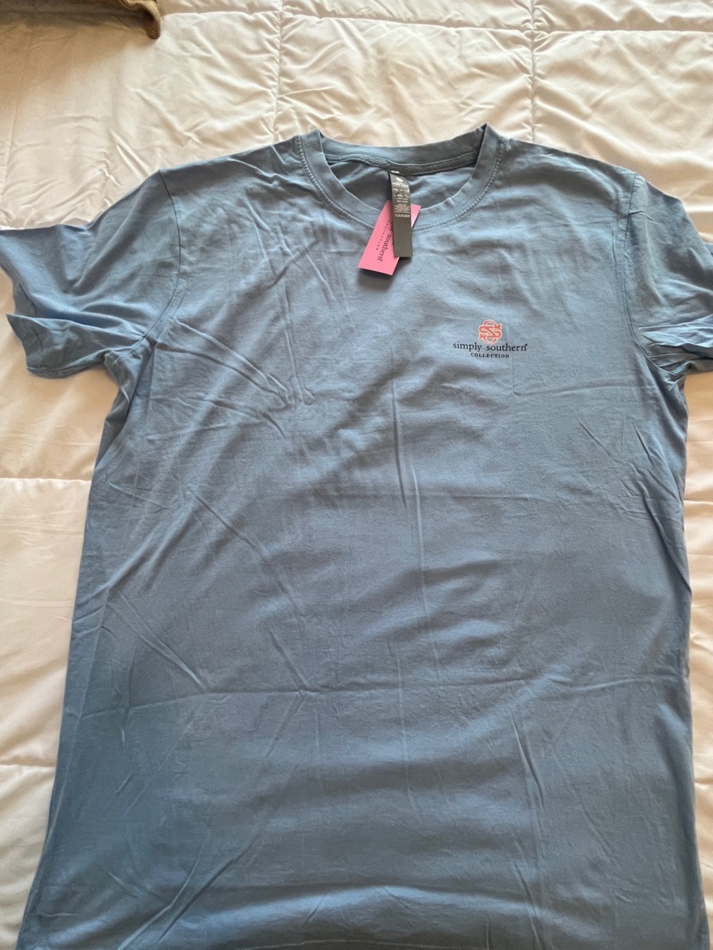 Simply Southern Light Blue 'Salty Soul' Size XLarge - Picture 3 of 3